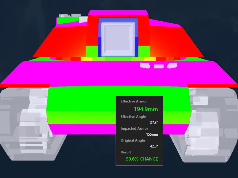 carro 45t frontal armor