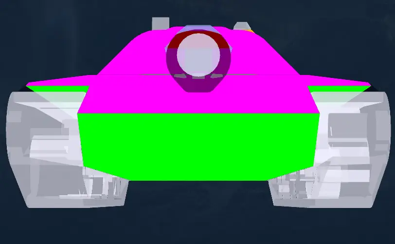 hull down coccodrillo armor