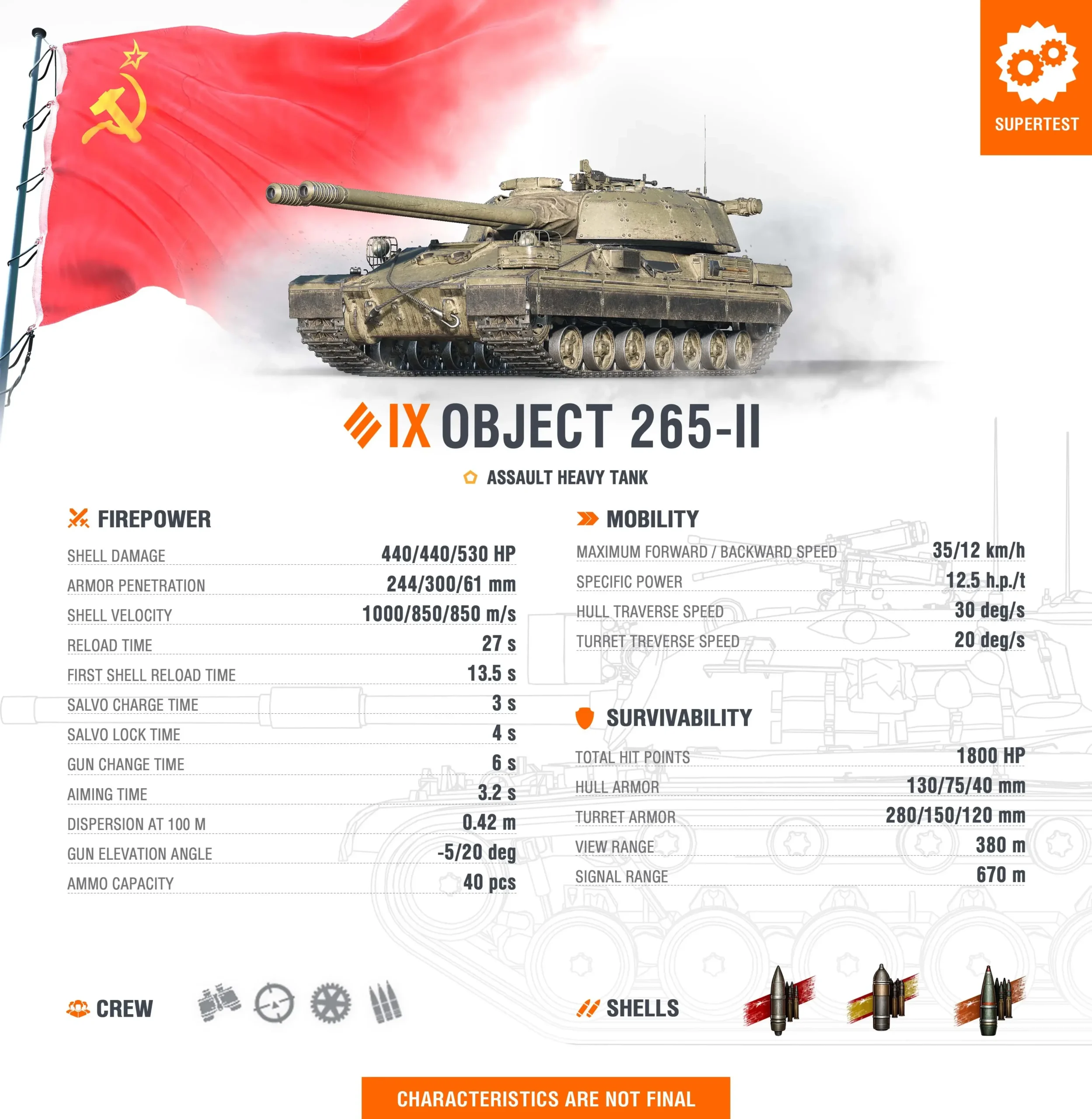 object 265 2 tank