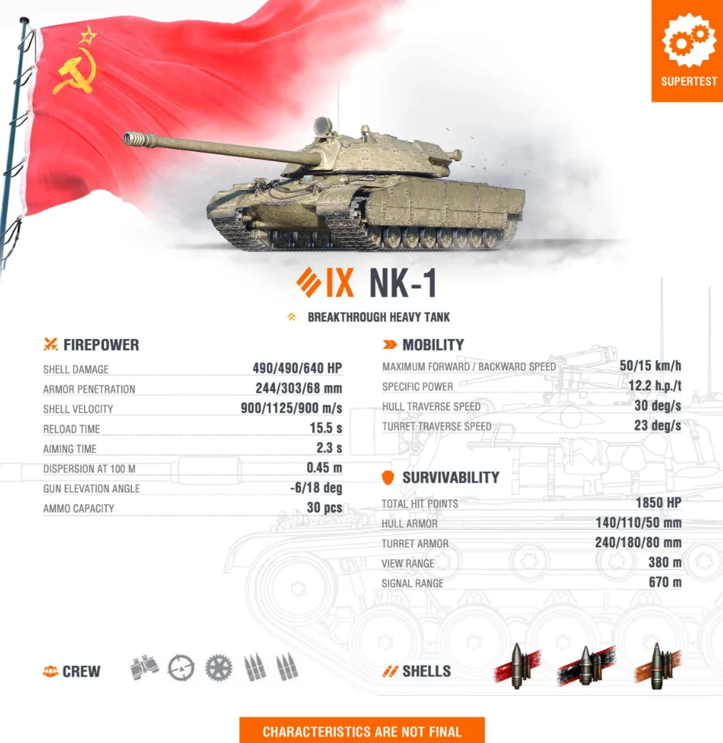 NK-1 tank